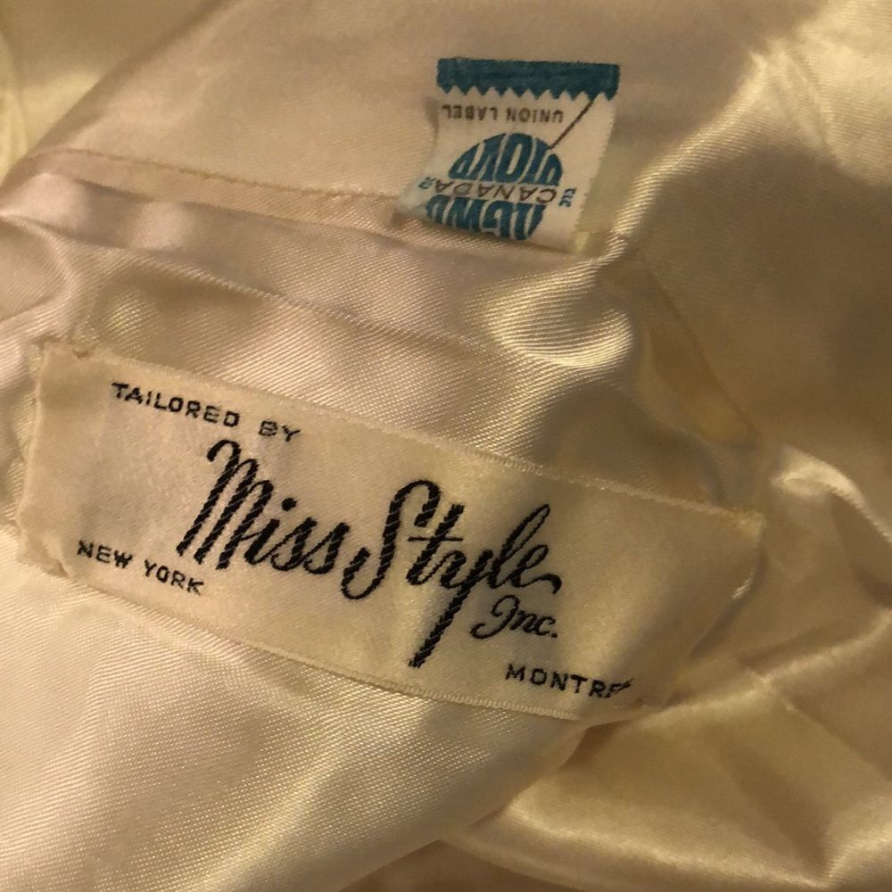 Miss Style beautiful lined vintage coat - Picture 4 of 5